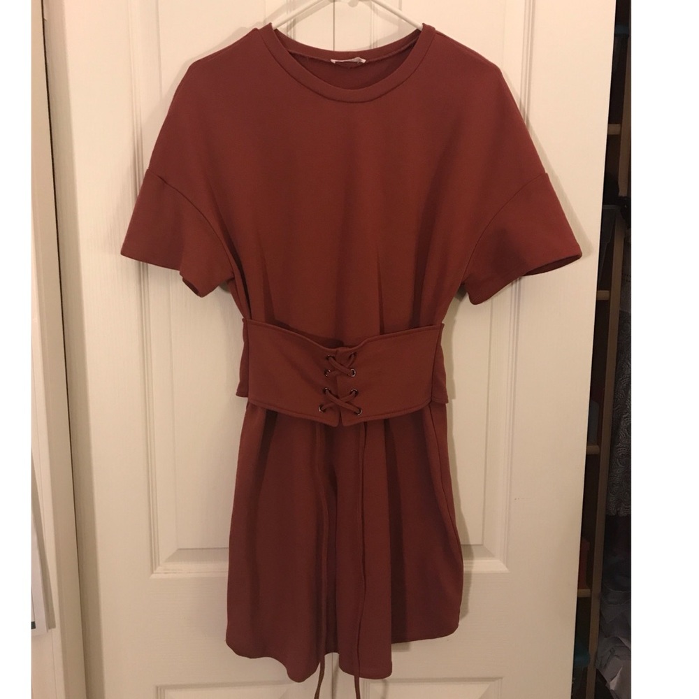 Synch waist dress